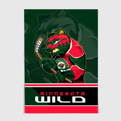 Постер Minnesota Wild