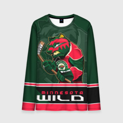 Мужской лонгслив 3D Minnesota Wild