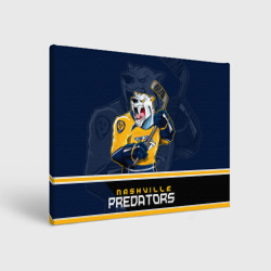 Холст прямоугольный Nashville Predators