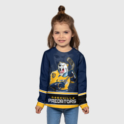 Детский лонгслив 3D Nashville Predators - фото 2