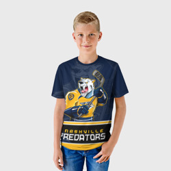 Детская футболка 3D Nashville Predators - фото 2