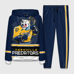 Женский костюм с толстовкой 3D Nashville Predators