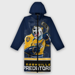 Женский дождевик 3D Nashville Predators