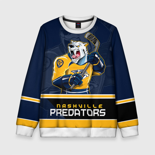 Детский свитшот 3D Nashville Predators, цвет 3D печать