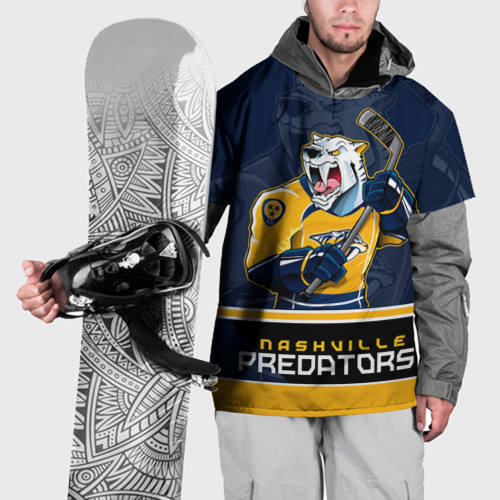 Накидка на куртку 3D Nashville Predators, цвет 3D печать