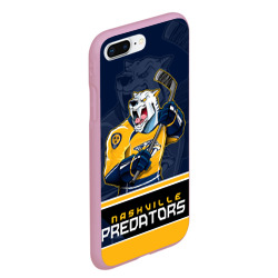 Чехол для iPhone 7Plus/8 Plus матовый Nashville Predators - фото 2