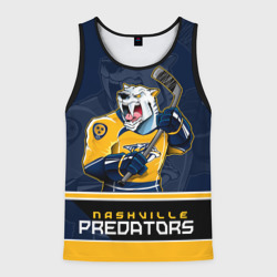 Мужская майка 3D Nashville Predators