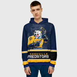 Мужская толстовка 3D Nashville Predators - фото 2