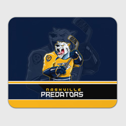 Прямоугольный коврик для мышки Nashville Predators