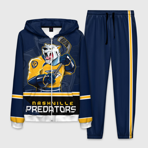 Мужской костюм с принтом Nashville Predators, вид спереди №1