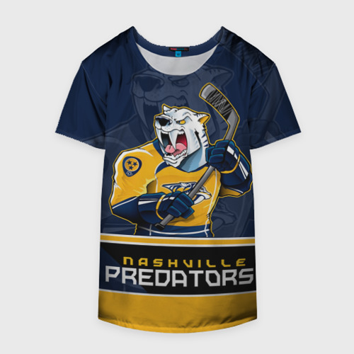 Накидка на куртку 3D Nashville Predators, цвет 3D печать - фото 4