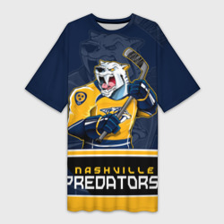 Платье-футболка 3D Nashville Predators