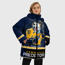 Женская зимняя куртка Oversize Nashville Predators - фото 2