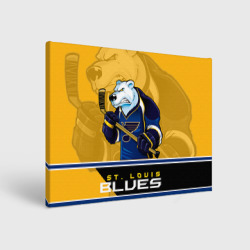 Холст прямоугольный St. Louis Blues