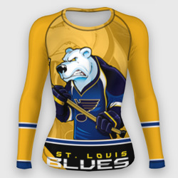 Женский рашгард 3D St. Louis Blues