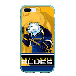 Чехол для iPhone 7Plus/8 Plus матовый St. Louis Blues