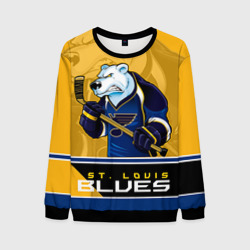 Мужской свитшот 3D St. Louis Blues