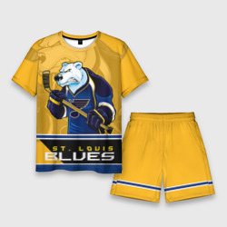 Мужской костюм с шортами 3D St. Louis Blues