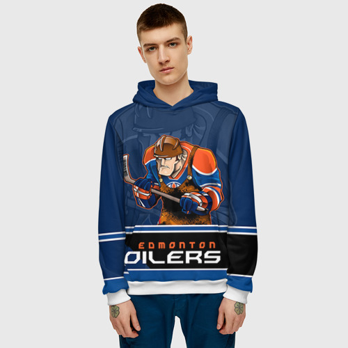 Мужская толстовка 3D Edmonton Oilers - фото 3