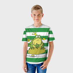 Детская футболка 3D Царевна - лягушка - фото 2