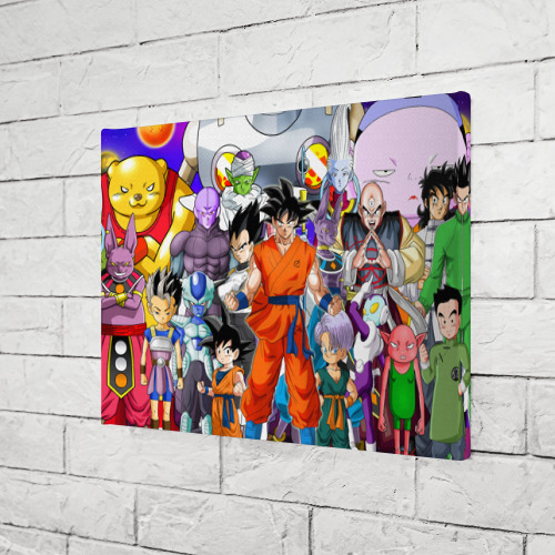 Холст прямоугольный Dragon Ball, цвет 3D печать - фото 3