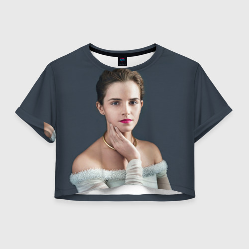 Женская футболка Crop-top 3D Queen, цвет 3D печать