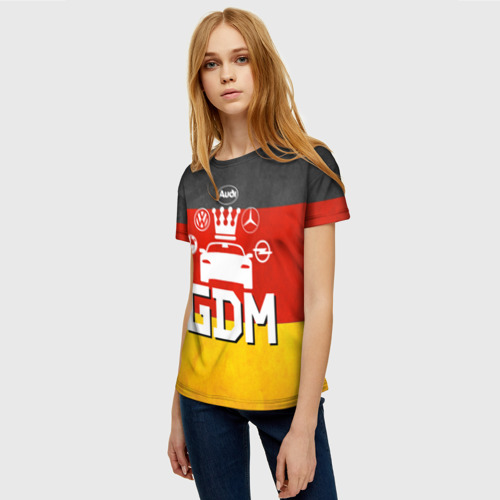 Женская футболка 3D German Domestic Market - фото 3