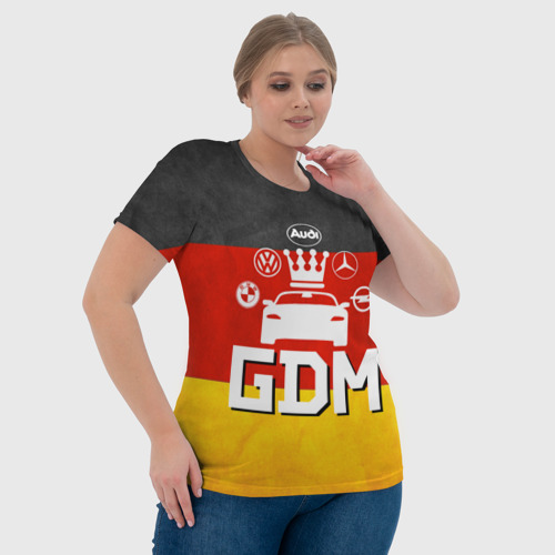 Женская футболка 3D German Domestic Market - фото 6