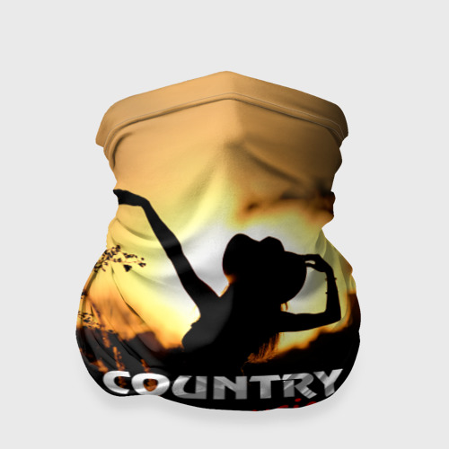 Бандана-труба 3D Country music