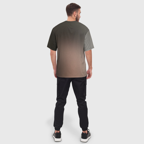 Мужская футболка oversize 3D Дневники вампира 3, цвет 3D печать - фото 4