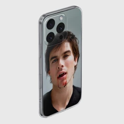 Чехол для iPhone 16 Pro Max силиконовый с защитой камеры Дневники вампира 6 - фото 2