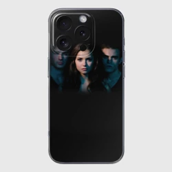 Чехол для iPhone 16 Pro Max силиконовый с защитой камеры Дневники вампира 8