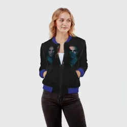 Женский бомбер 3D Дневники вампира 8 - фото 2