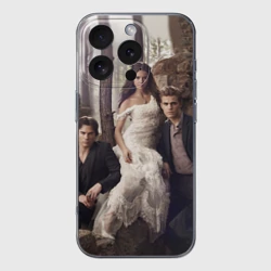 Чехол для iPhone 16 Pro Max силиконовый с защитой камеры Дневники вампира 9