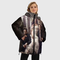 Женская зимняя куртка Oversize Дневники вампира 9 - фото 2