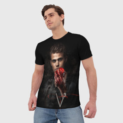 Мужская футболка 3D Дневники вампира 10 - фото 2