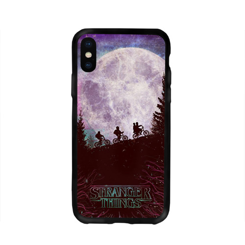 Чехол для Apple iPhone X силиконовый глянцевый Очень странные дела 3 Фото 01 Чехол для Apple iPhone X силиконовый глянцевый Очень странные дела 3 Фото 01