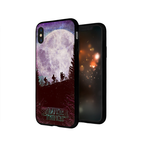 Чехол для Apple iPhone X силиконовый глянцевый Очень странные дела 3 Фото 01 Чехол для Apple iPhone X силиконовый глянцевый Очень странные дела 3 Фото 01