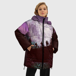 Женская зимняя куртка Oversize Очень странные дела 3 - фото 2