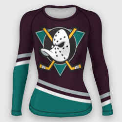 Женский рашгард 3D Anaheim Ducks