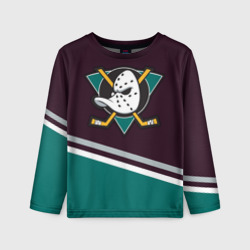 Детский лонгслив 3D Anaheim Ducks