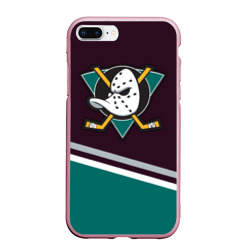 Чехол для iPhone 7Plus/8 Plus матовый Anaheim Ducks