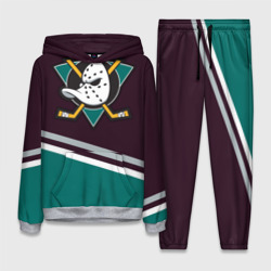 Женский костюм с толстовкой 3D Anaheim Ducks