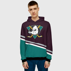 Мужская толстовка 3D Anaheim Ducks - фото 2