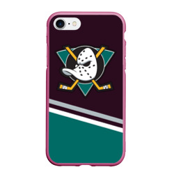 Чехол для iPhone 7/8 матовый Anaheim Ducks