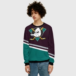Мужской свитшот 3D Anaheim Ducks - фото 2