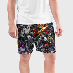 Мужские шорты спортивные Transformer Art - фото 2