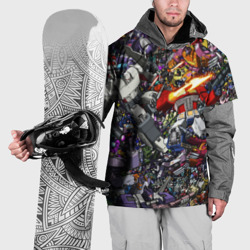 Накидка на куртку 3D Transformer Art