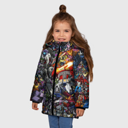Зимняя куртка для девочек 3D Transformer Art - фото 2