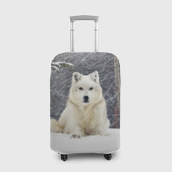 Чехол для чемодана 3D Snow